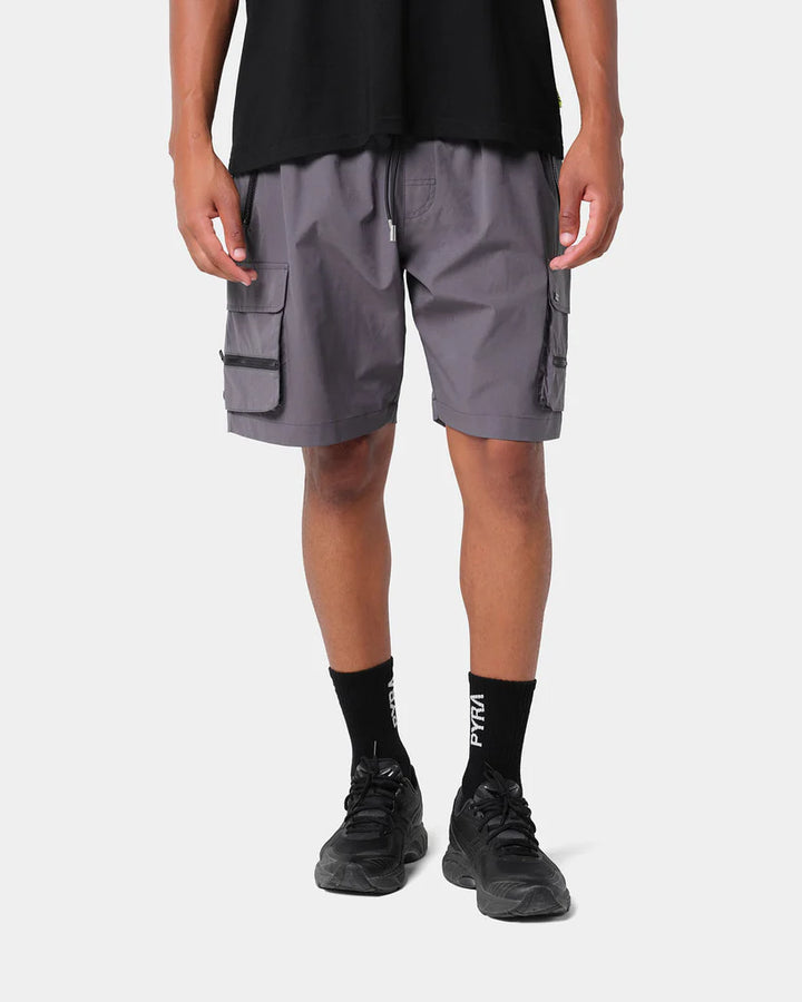 Pyra Nero Cargo Short - Stone