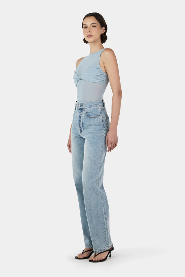 Ownley Halsey Mesh Top - Blue