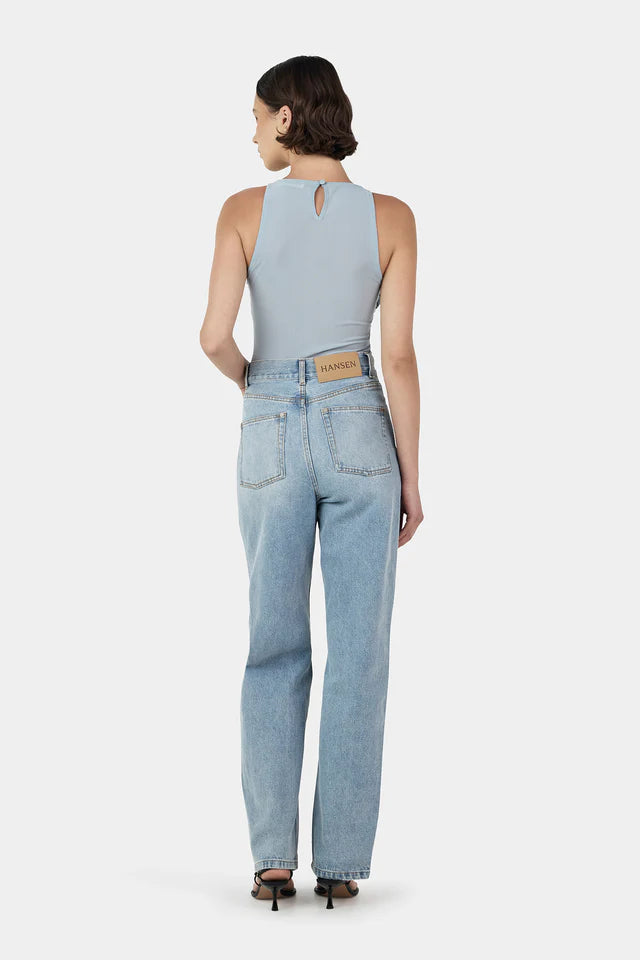 Ownley Halsey Mesh Top - Blue