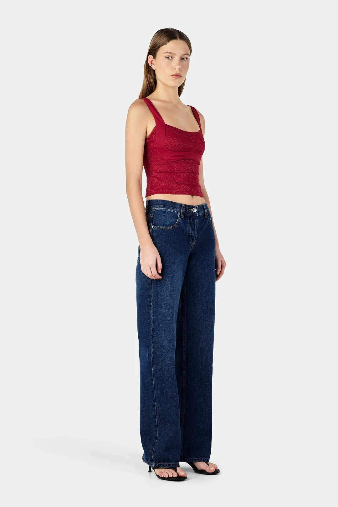 Ownley Alexia Top - Lipstick