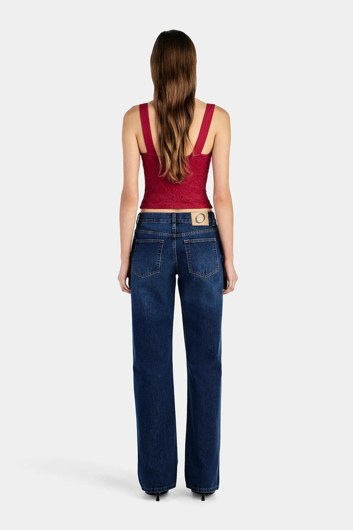 Ownley Alexia Top - Lipstick