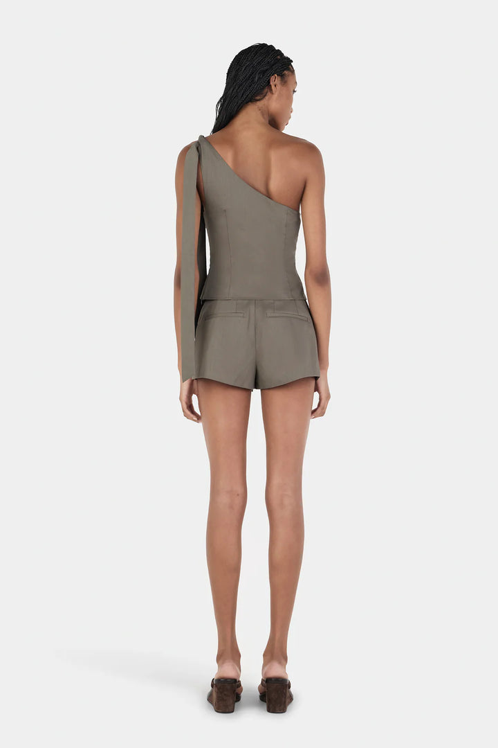 Ownley Carrie Asym Top - Forest