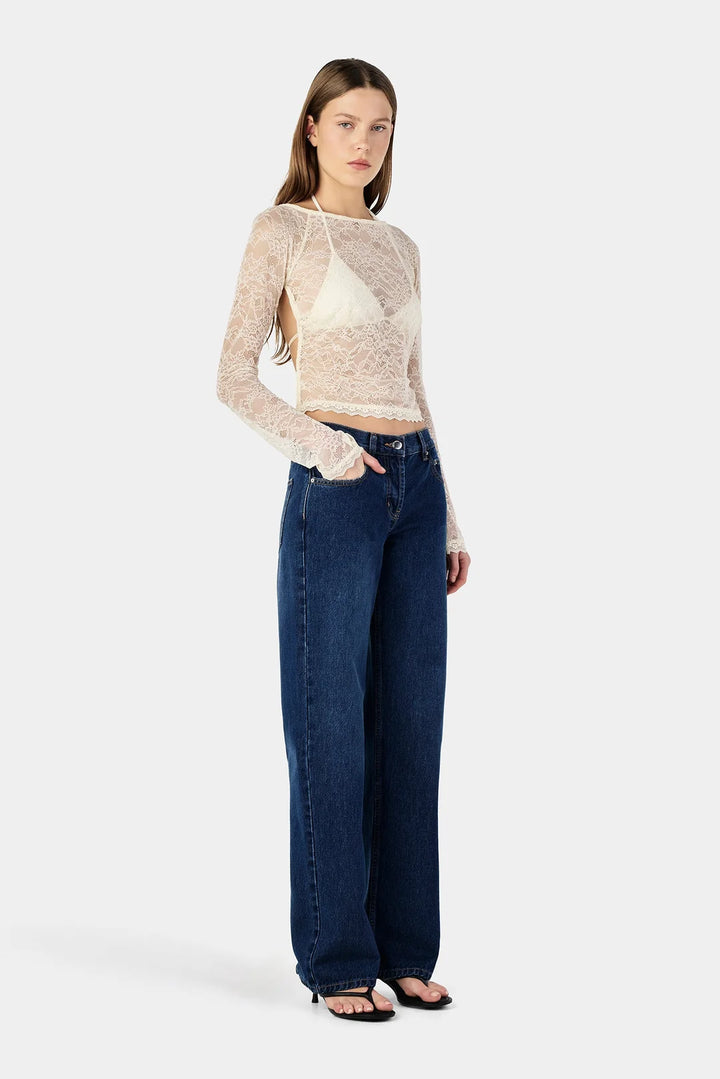 Ownley Sophia Top - Cream