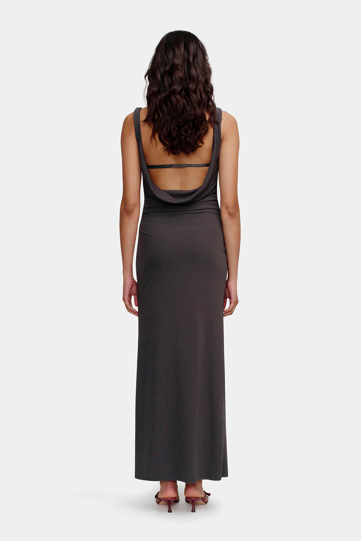 Ownley Hariette Midi Dress - Charcoal