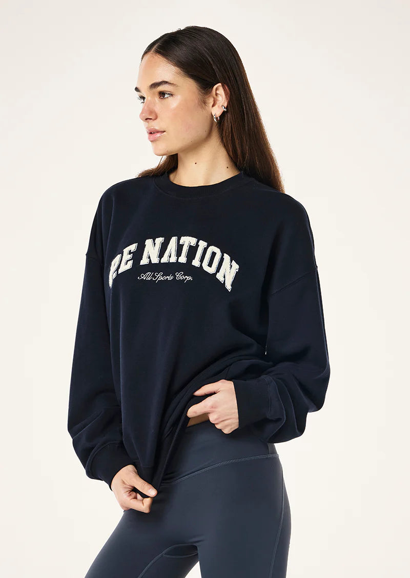 P.E Nation Heritage Sweat - Dark Sapphire