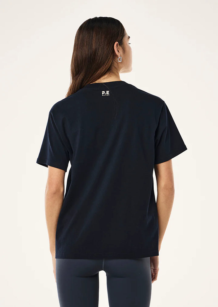 P.E Nation Heritage Tee - Dark Sapphire