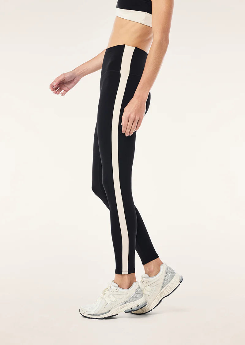 P.E Nation Highgate Full Length Legging - Black/Cloud