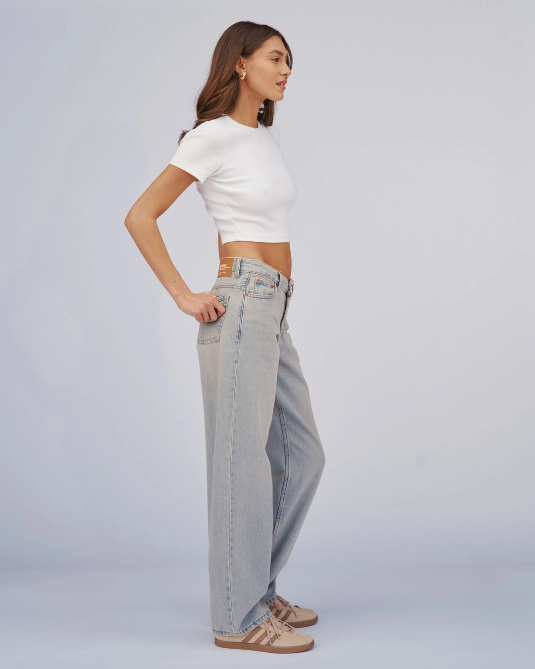 Dr Denim Hill Low Jean - Canyon Light Vintage