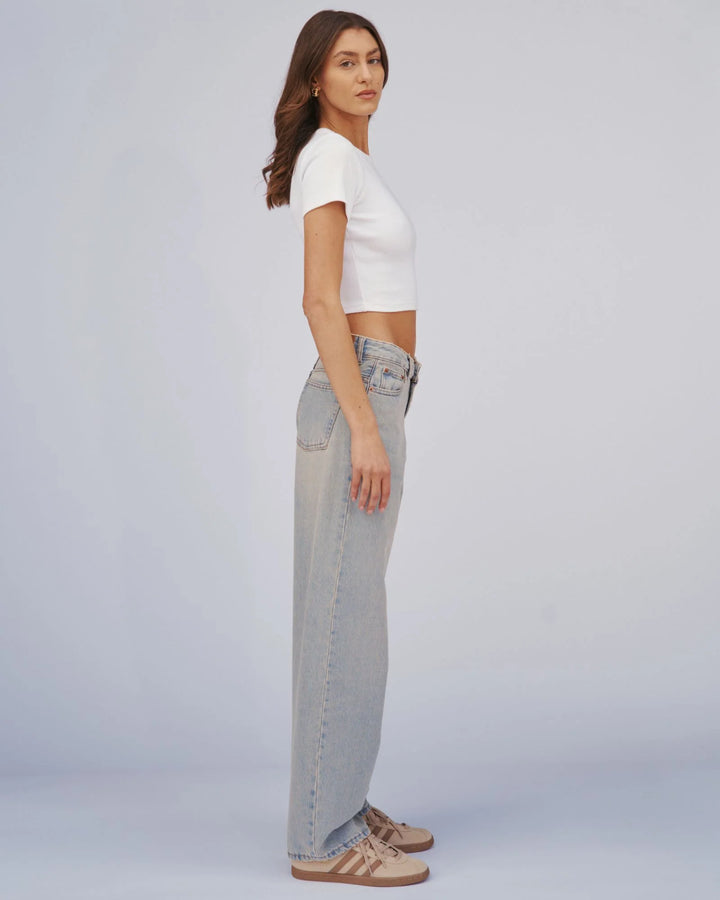Dr Denim Hill Low Jean - Canyon Light Vintage