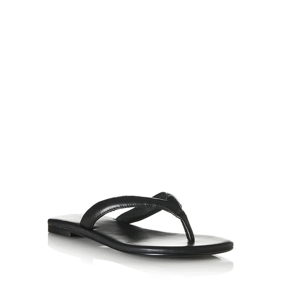 Alias Mae Henna Thong - Black Leather