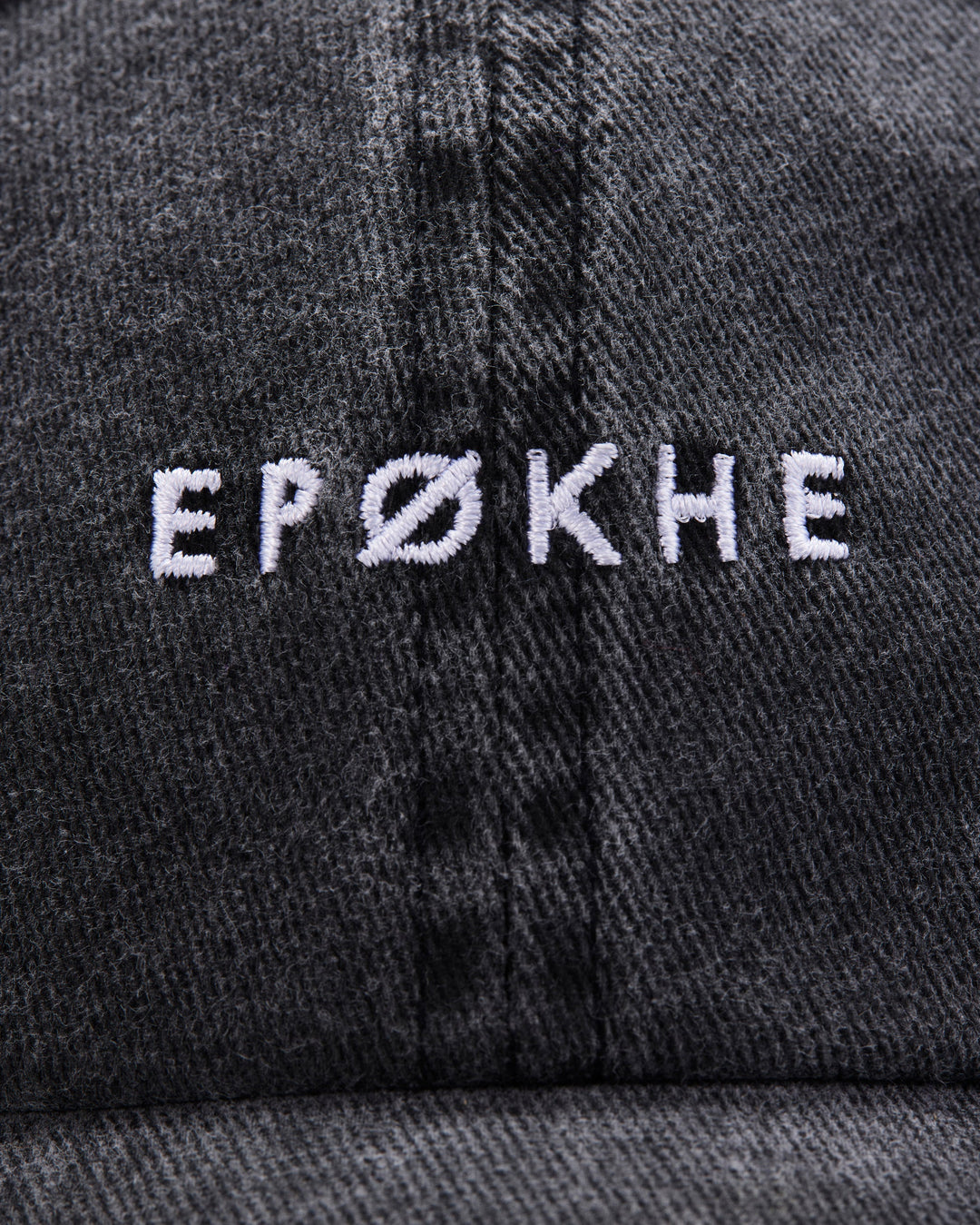 Epøkhe Logo Hat - Denim Black