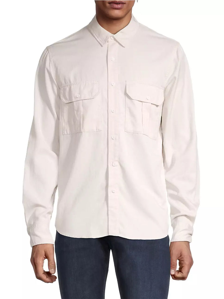 Workwear Twill Long Sleeve - Light Sand