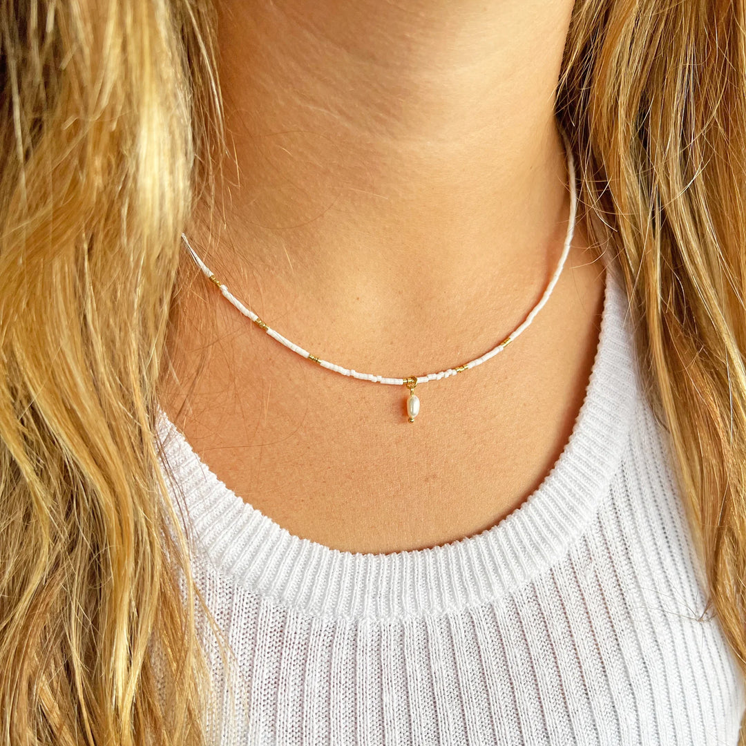 Arms Of Eve Zara Necklace - Daisy White