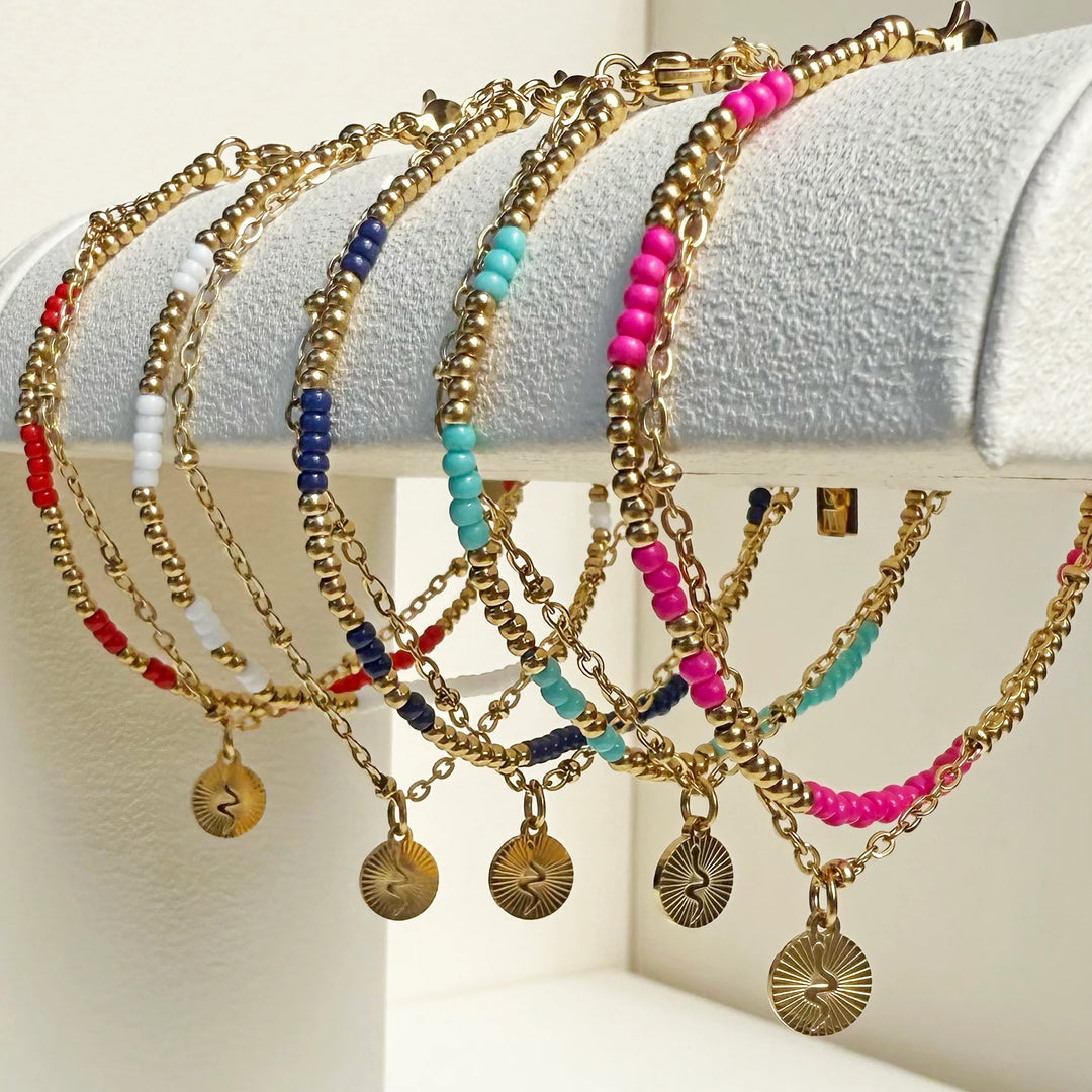 Arms OF Eve Cobra Gold Bracelet - Vanilla