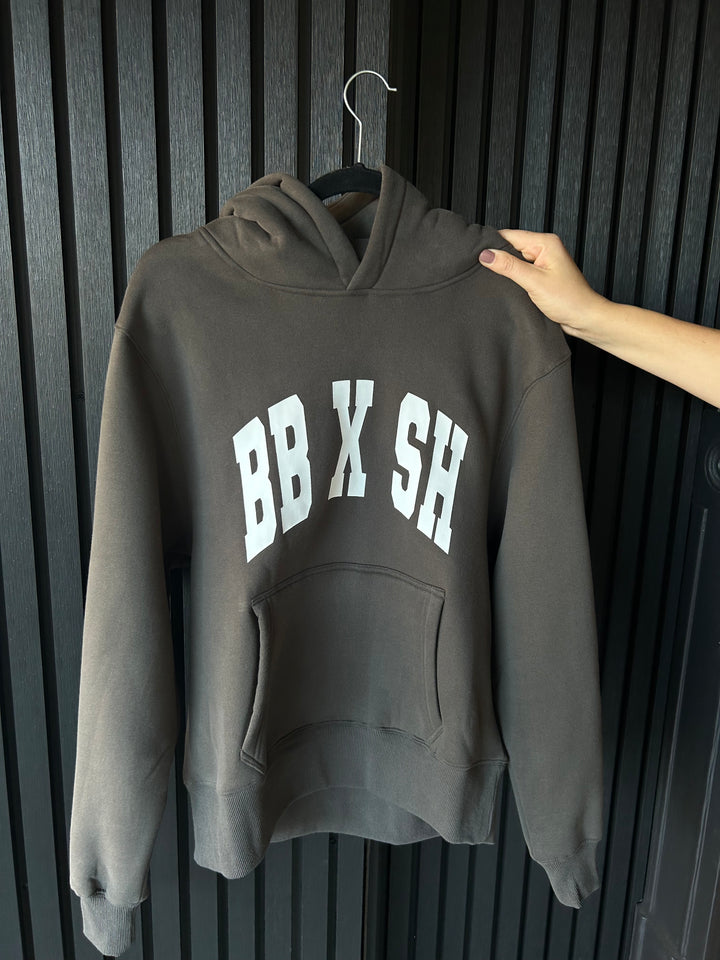 Birdie Blue x Salubrious Hour Collaboration Adult Unisex Hoodie- Charcoal