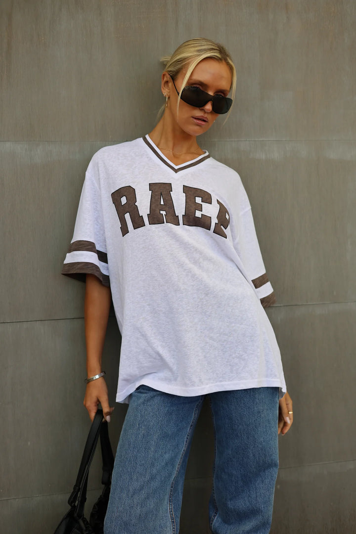 Raef The Label Kirby Graphic Tee - White