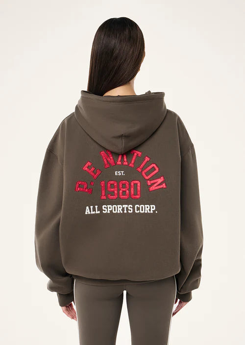 P.E Nation Inbound Hoodie - Major Brown