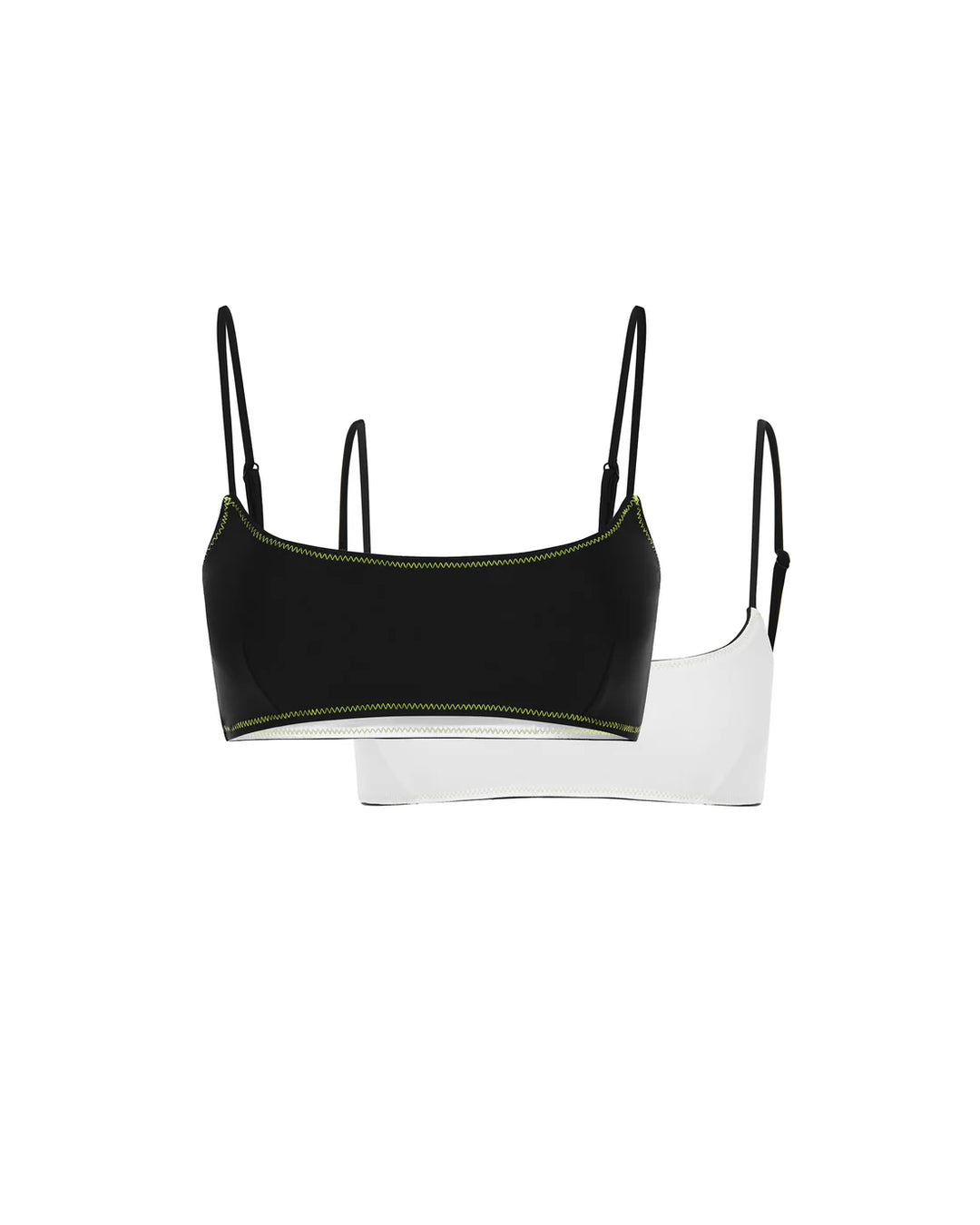 It's Now Cool Revo Crop Top - Black Twist