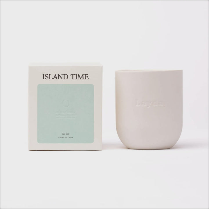 Layday Island Time Candle - Sea Salt