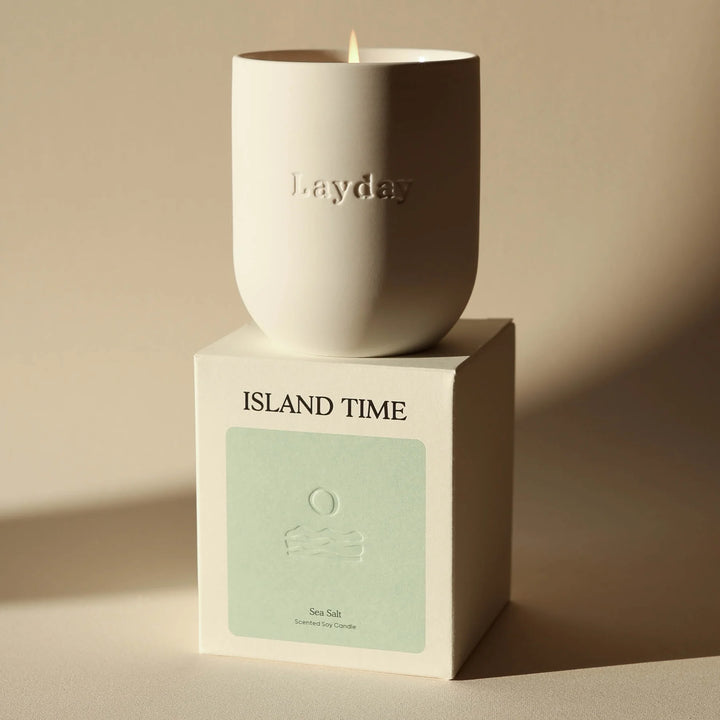 Layday Island Time Candle - Sea Salt