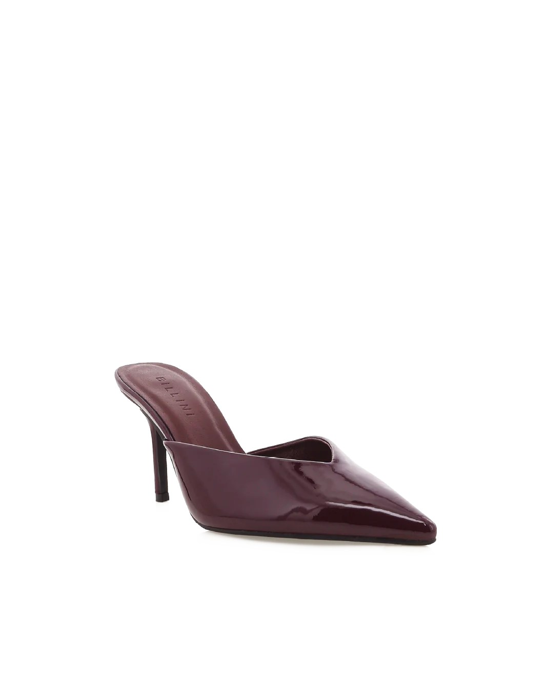 Billini Karey Pump Mule - Mulberry Patent