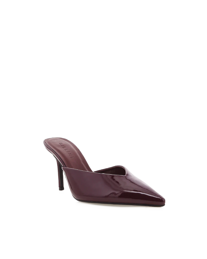 Billini Karey Pump Mule - Mulberry Patent