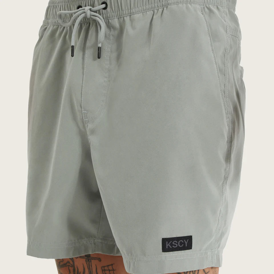 Kiss Chacey Sunrise Beach Short - Slate Grey