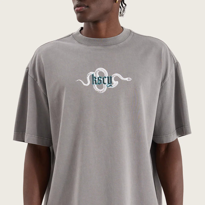 Kiss Chacey Strike Street Tee - Pigment Frost Grey