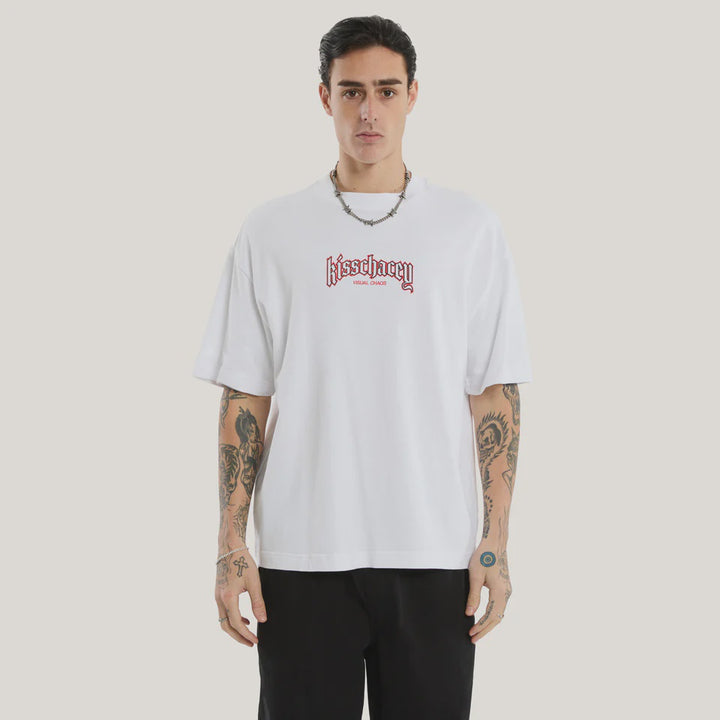 Kiss Chacey Archer Street Tee - Optic White