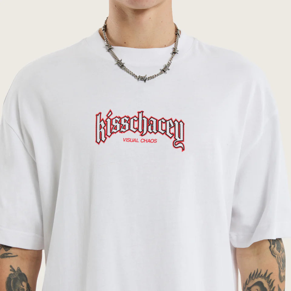 Kiss Chacey Archer Street Tee - Optic White