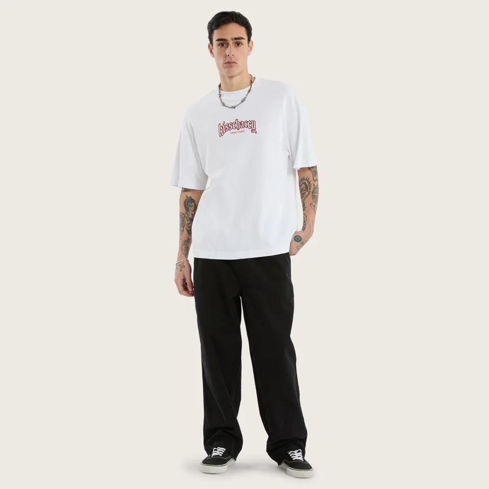 Kiss Chacey Archer Street Tee - Optic White
