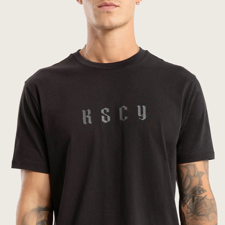 Kiss Chacey Surplus Dual Curved Tee - Jet Black