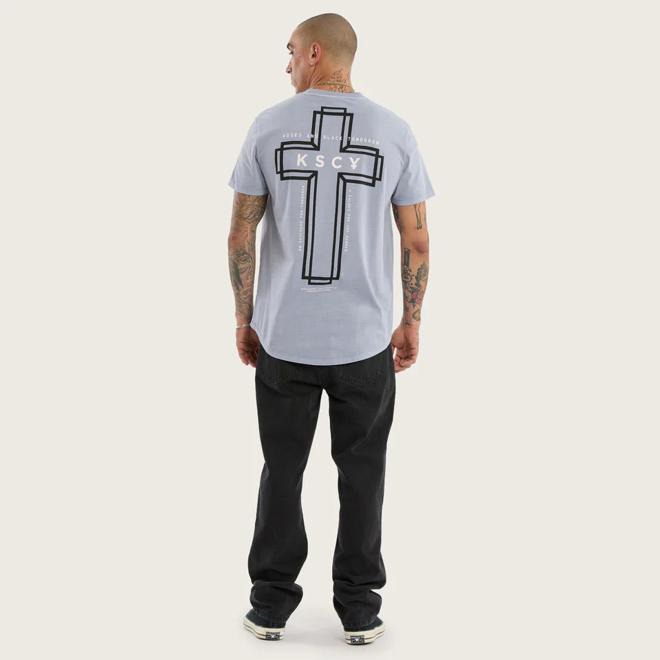 Kiss Chacey Sanctus Dual Curved Tee - Pigment Lavendar