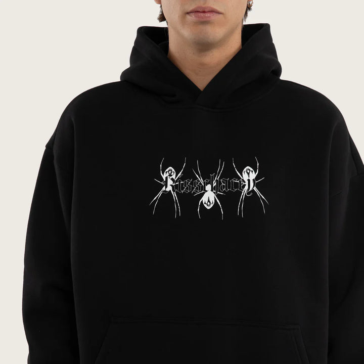 Kiss Chacey Creep Oversize Hoodie - Jet Black