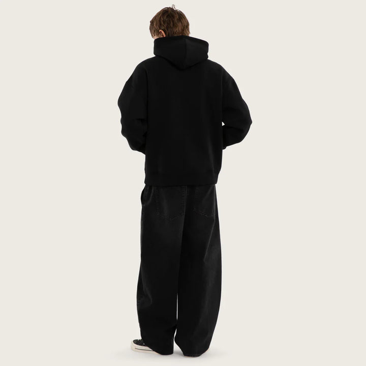 Kiss Chacey Creep Oversize Hoodie - Jet Black