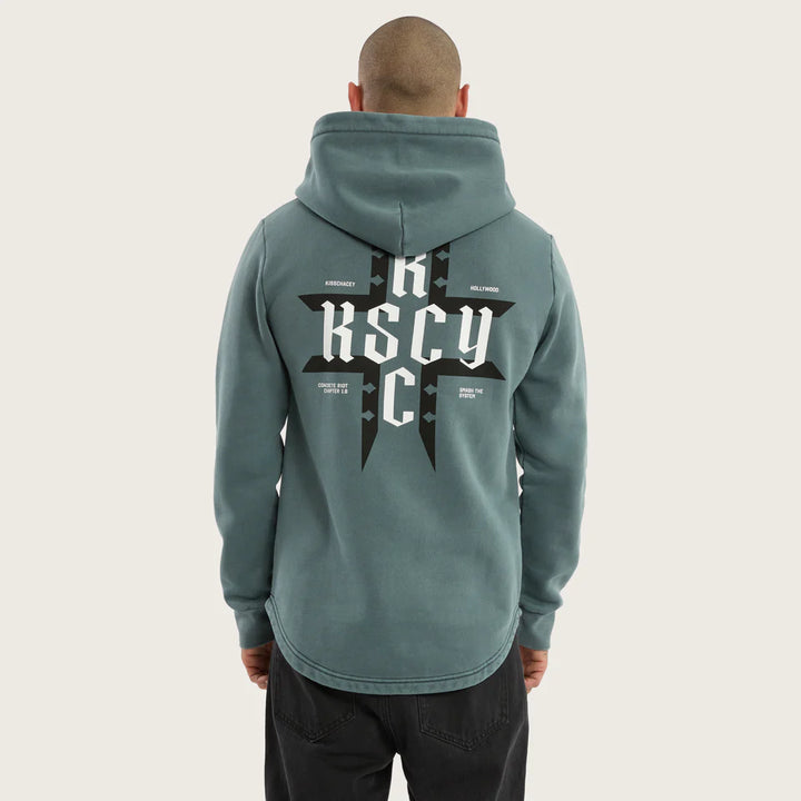 Kiss Chacey Catalyst Dual Curved Hoodie - Pigment Storrmy