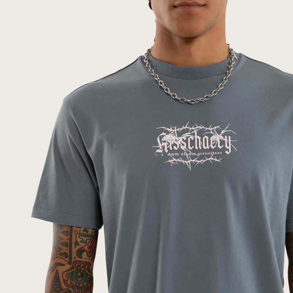 Kiss Chacey Charlotte Relaxed Tee - Stormy Weather