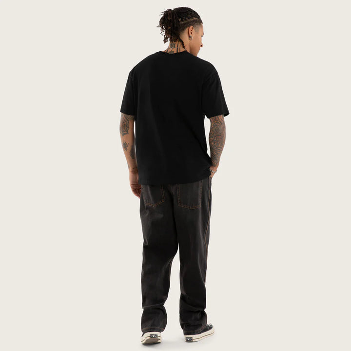 Kiss Chacey Bedlam Box Fit Tee - Jet Black