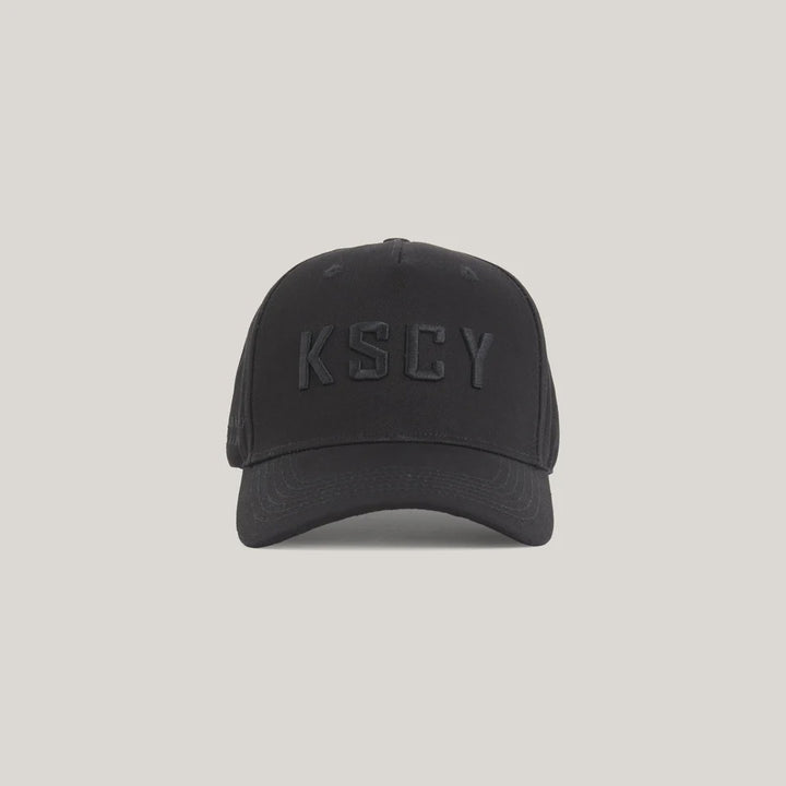 Kiss Chacey Winsted 5 Panel Curved Peak Cap - Black