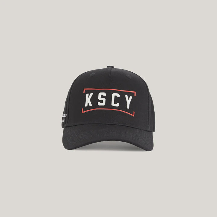 Kiss Chacey Bronx 5 Panel Curved Peak Cap - Black