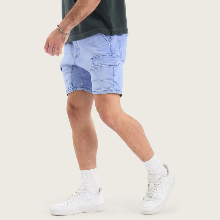 Kiss Chacey Salem Cargo Short - Crystal Blue