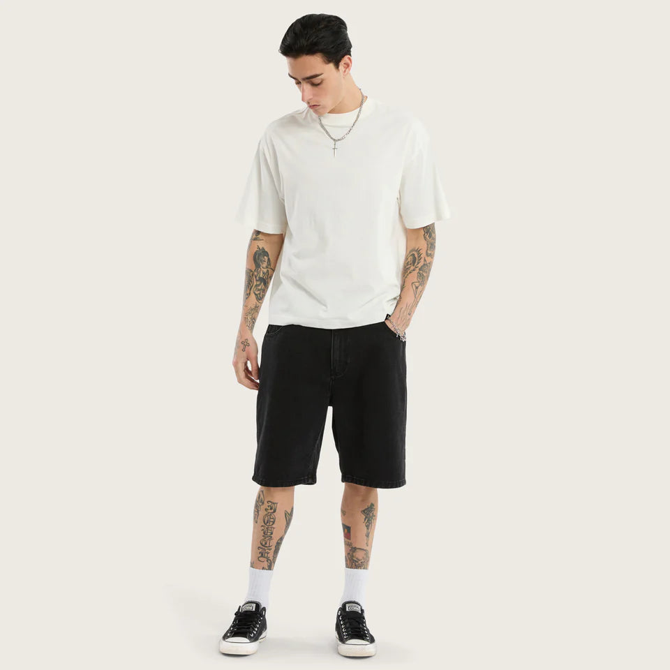 Kiss Chacey K6 Denim Jort - Worn Black