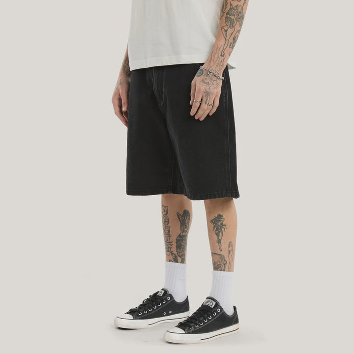 Kiss Chacey K6 Denim Jort - Worn Black