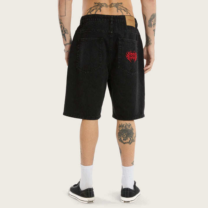 Kiss Chacey K6 Denim Jort - Worn Black