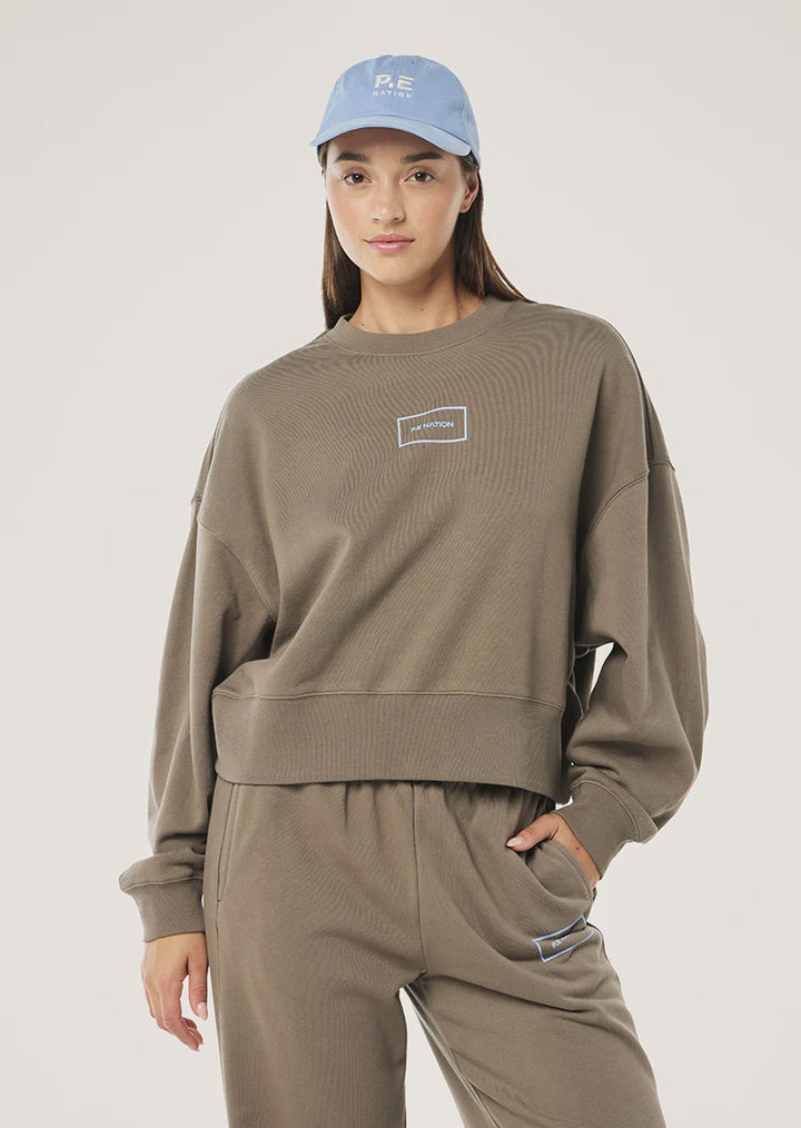 P.E Nation Kite Sweat - Fawn