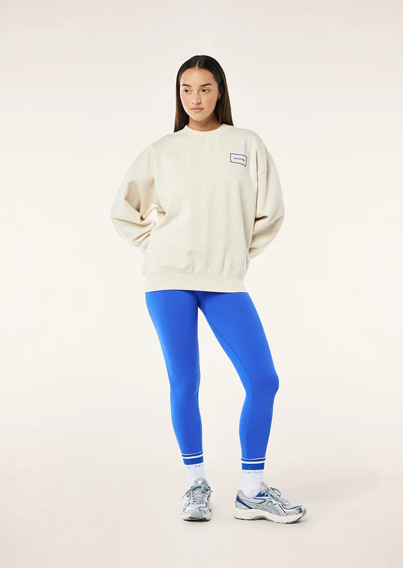 P.E Nation Kite Sweat - Oat Marle