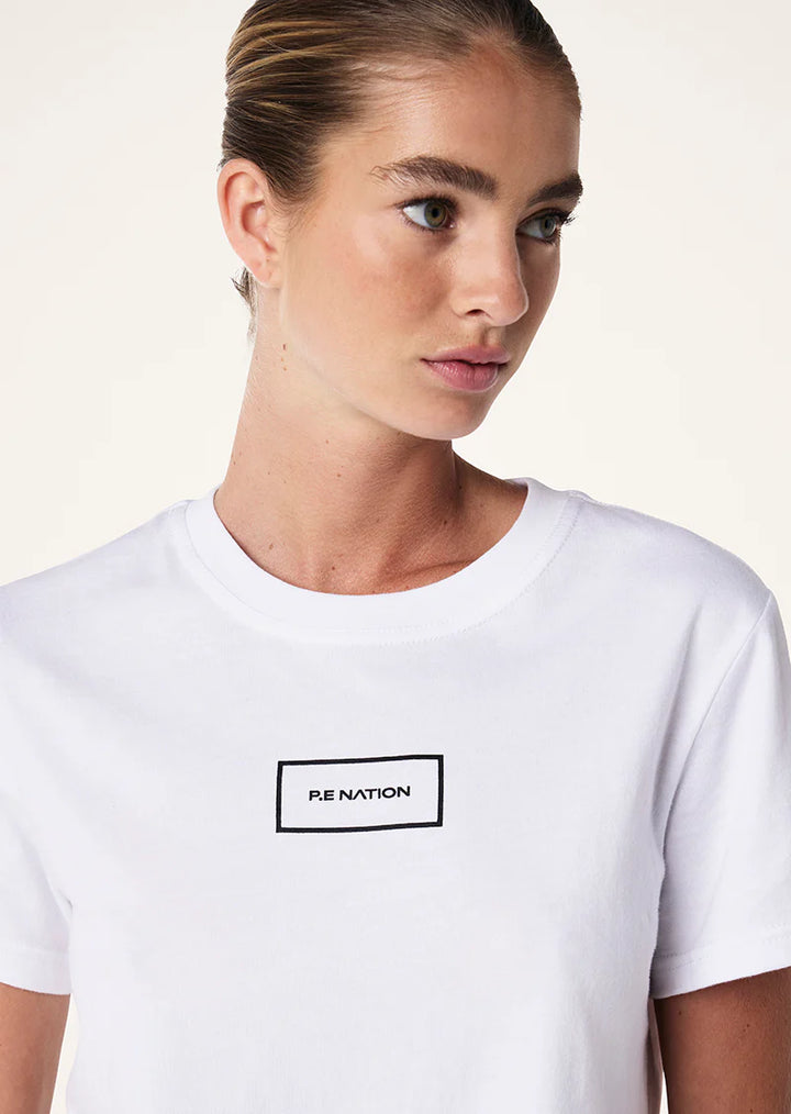 P.E Nation Kite Tee - Optic White