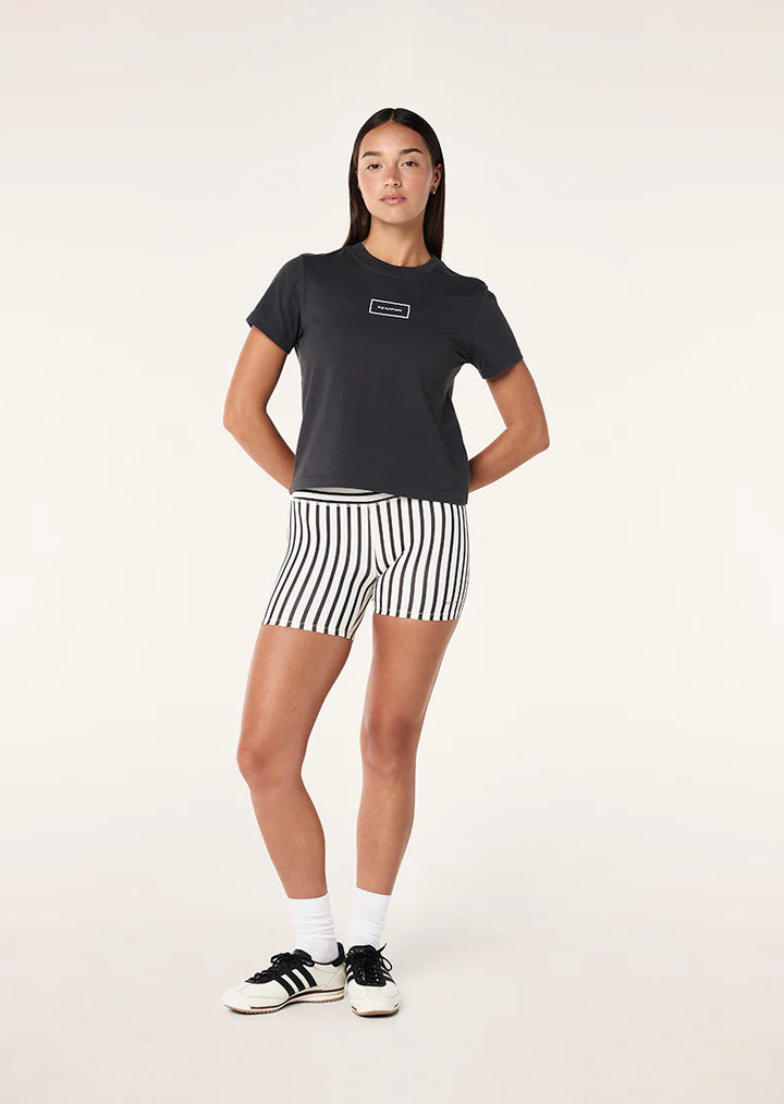 P.E Nation Kite Tee - Washed Black