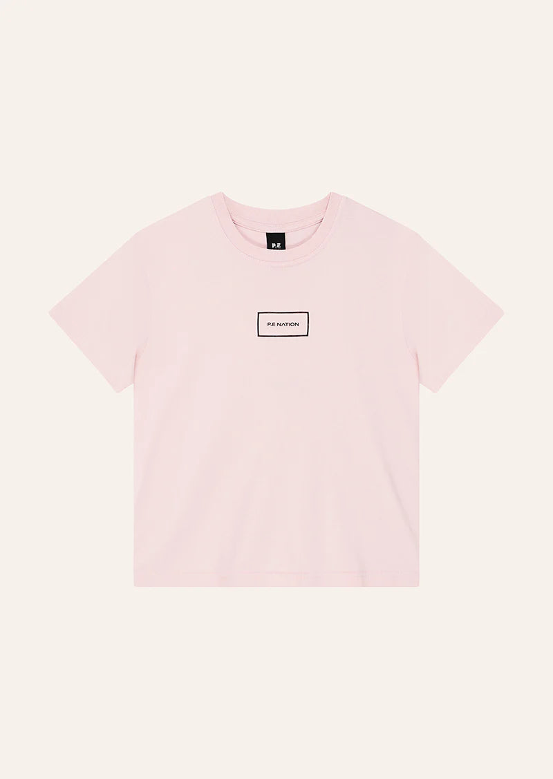 P.E Nation Kite Tee - Washed Chalk Pink