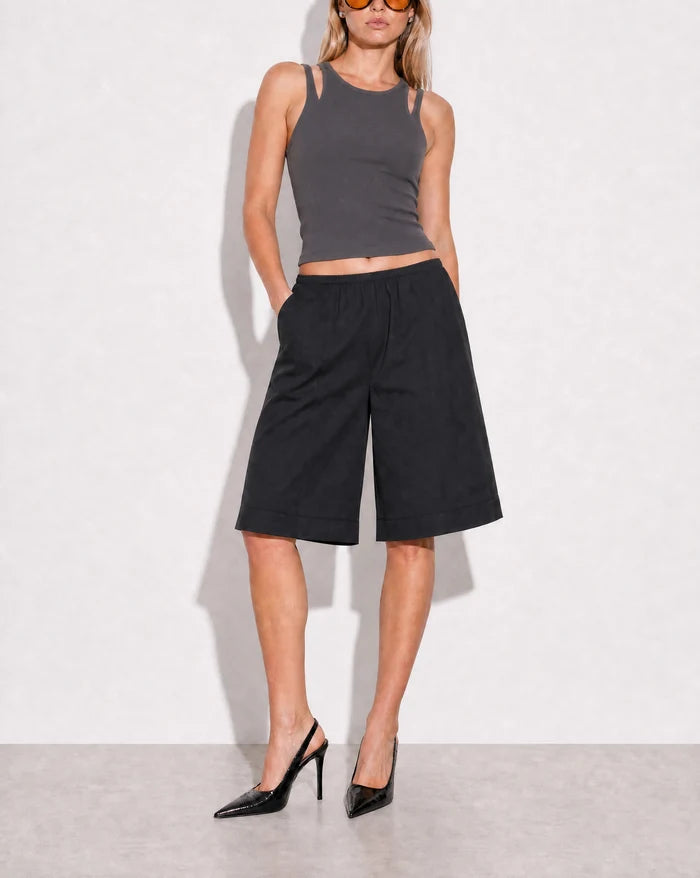 Raef The Label Kit Pull On Short - Black